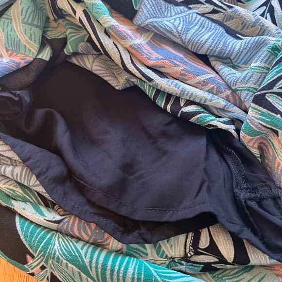 Blue Blush Size Large One Piece Jumpsuit Sleeveless Tropical Vacation ti… - Picture 12 of 12